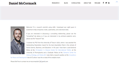 Desktop Screenshot of danielmccormack.net